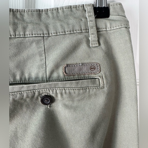 Adriano GoldSchmeid The Marshall Slim Trouser Olive Green Men’s Size 34 Regular - Picture 8 of 10
